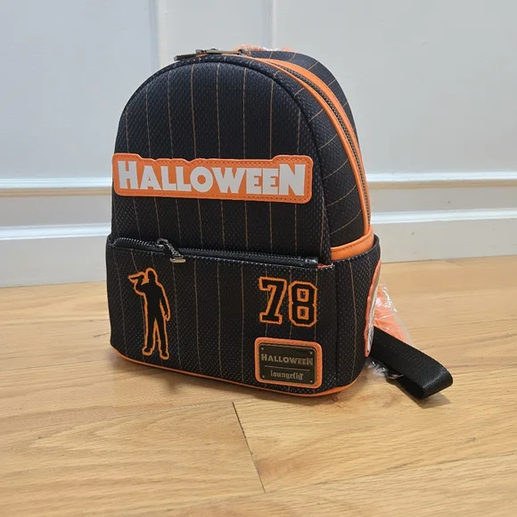 Loungefly Halloween Michael Myers Jersey Mini Backpack - Picture 9 of 9